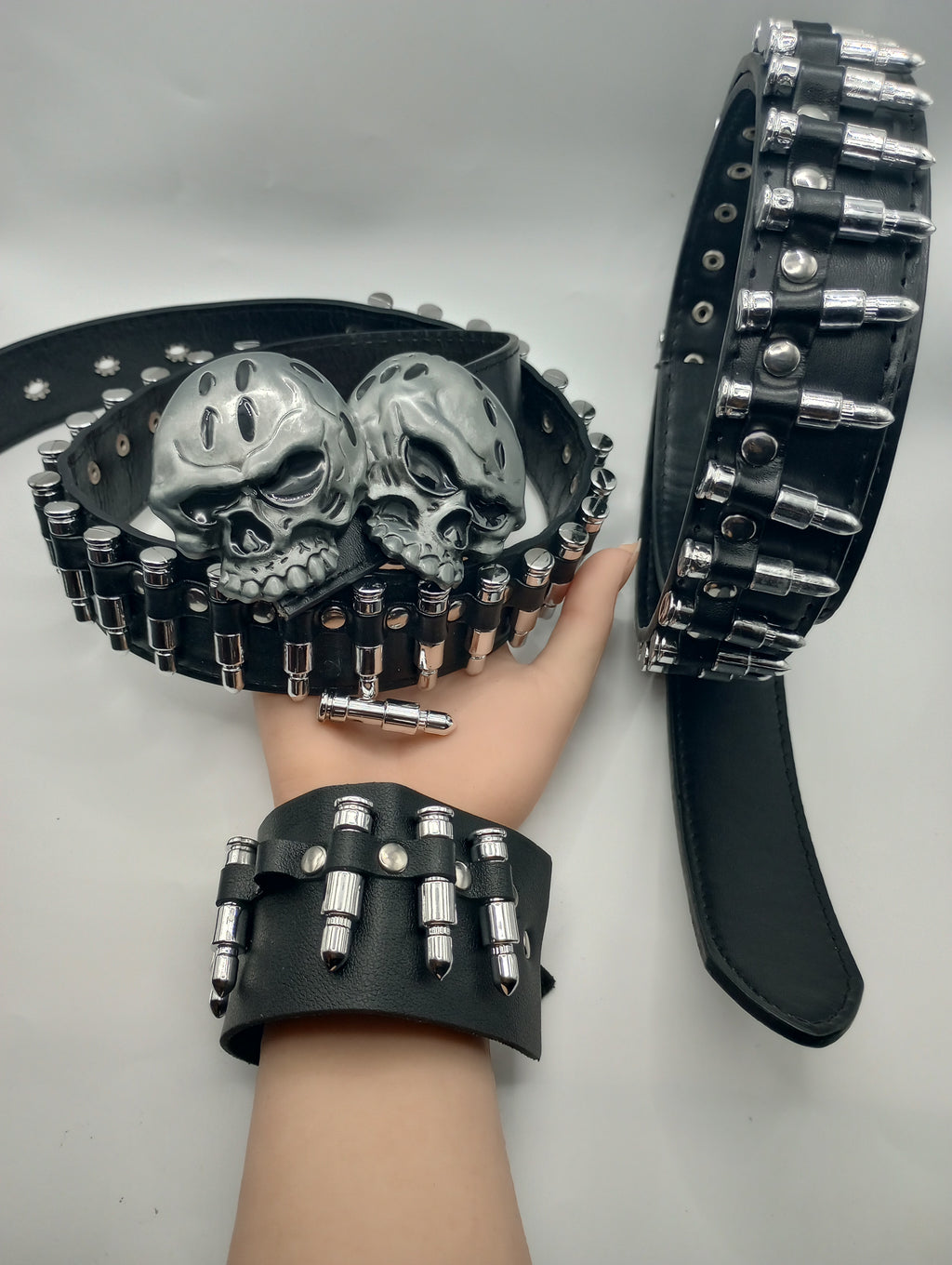 Skull Bullet Belt