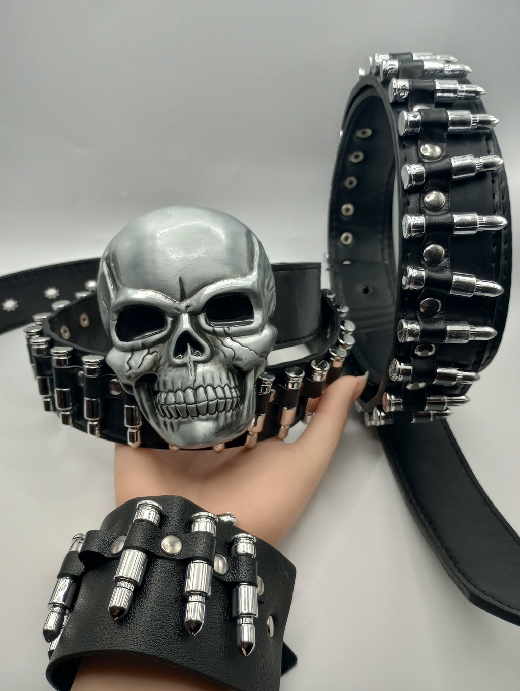 Skull Bullet Belt