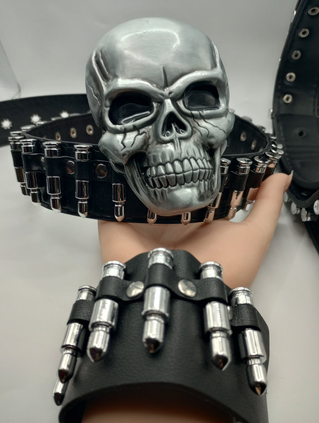 Skull Bullet Belt