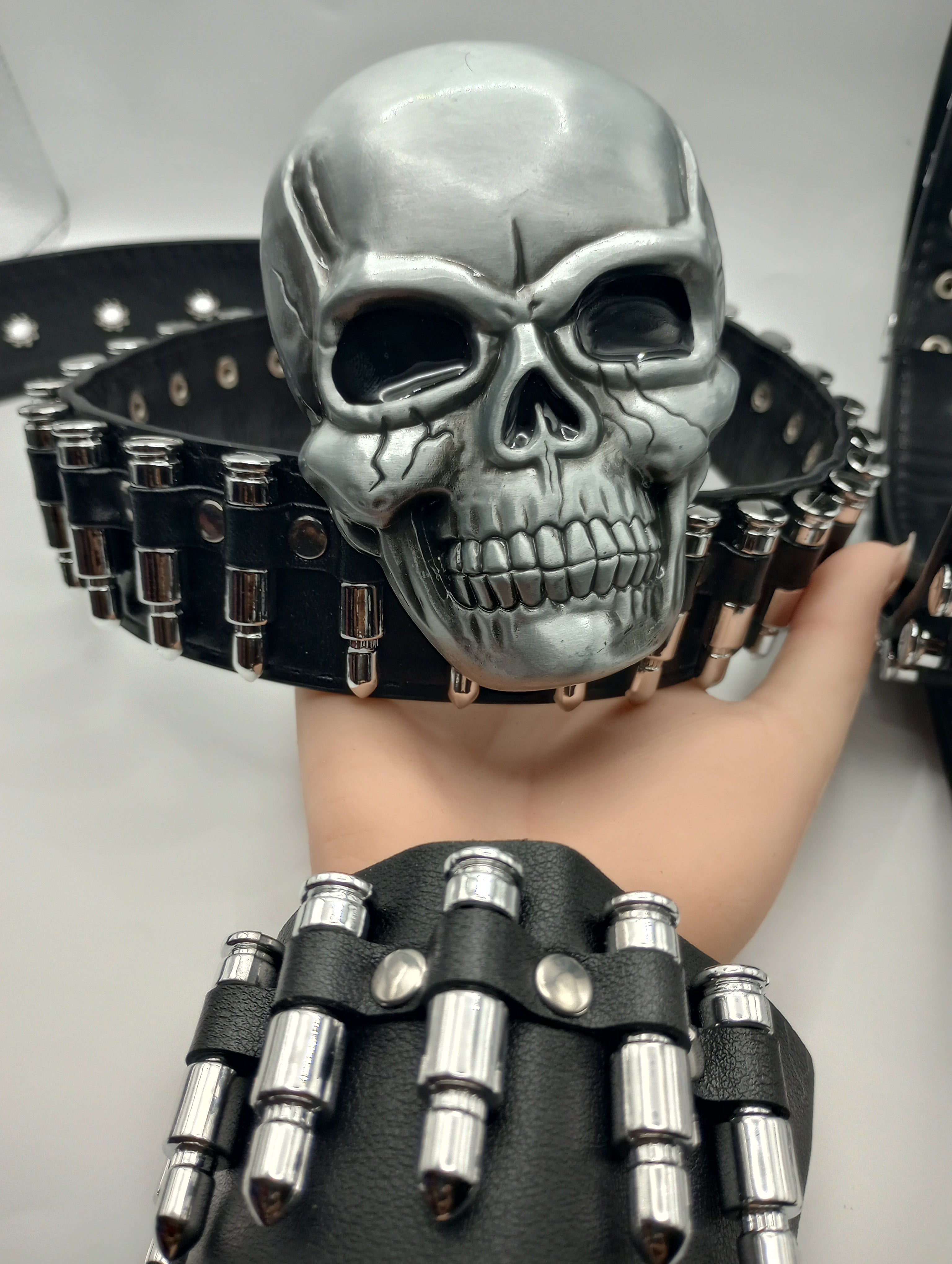 Skull Bullet Belt