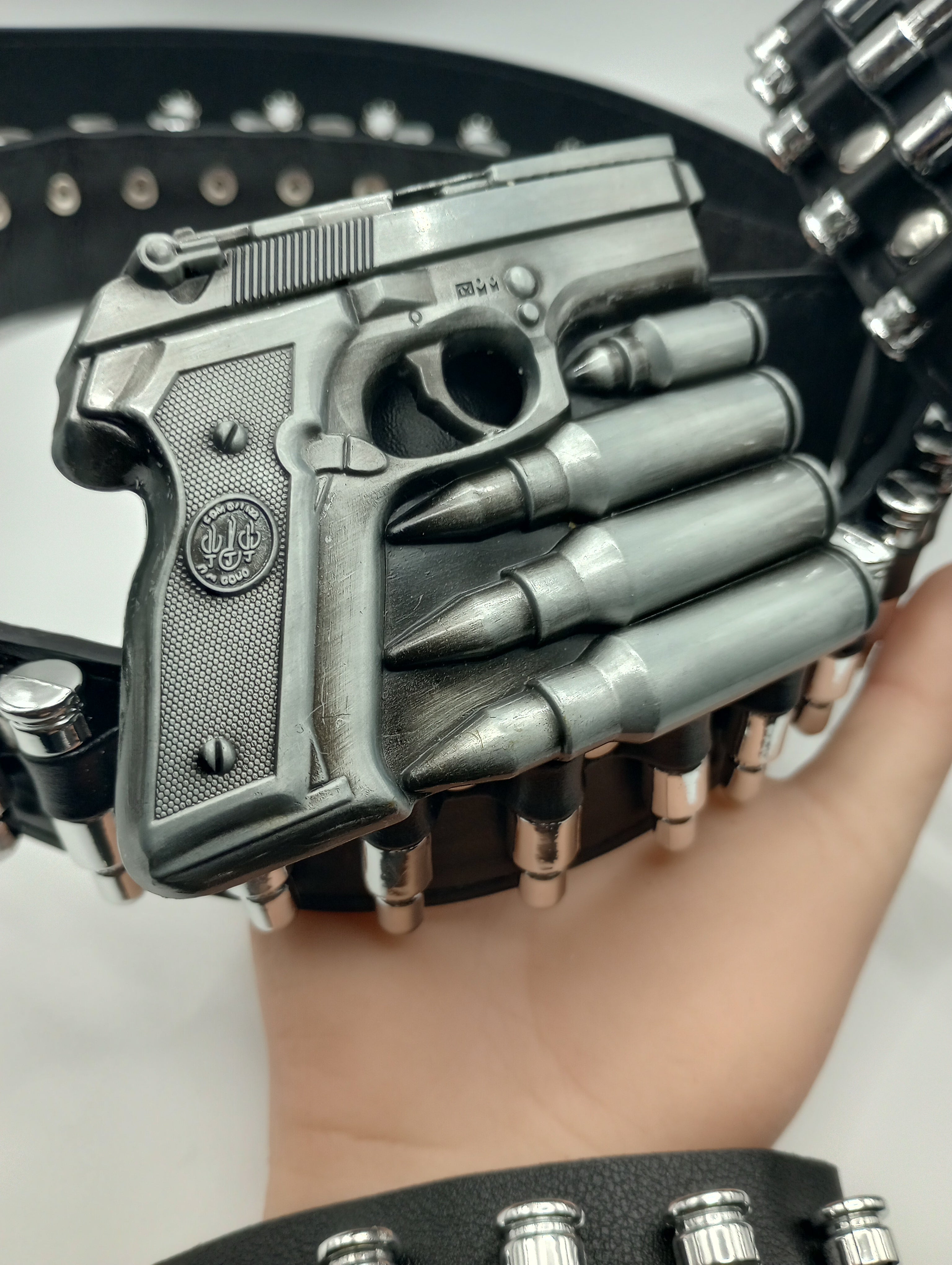 Gun Bullet Rock Belt