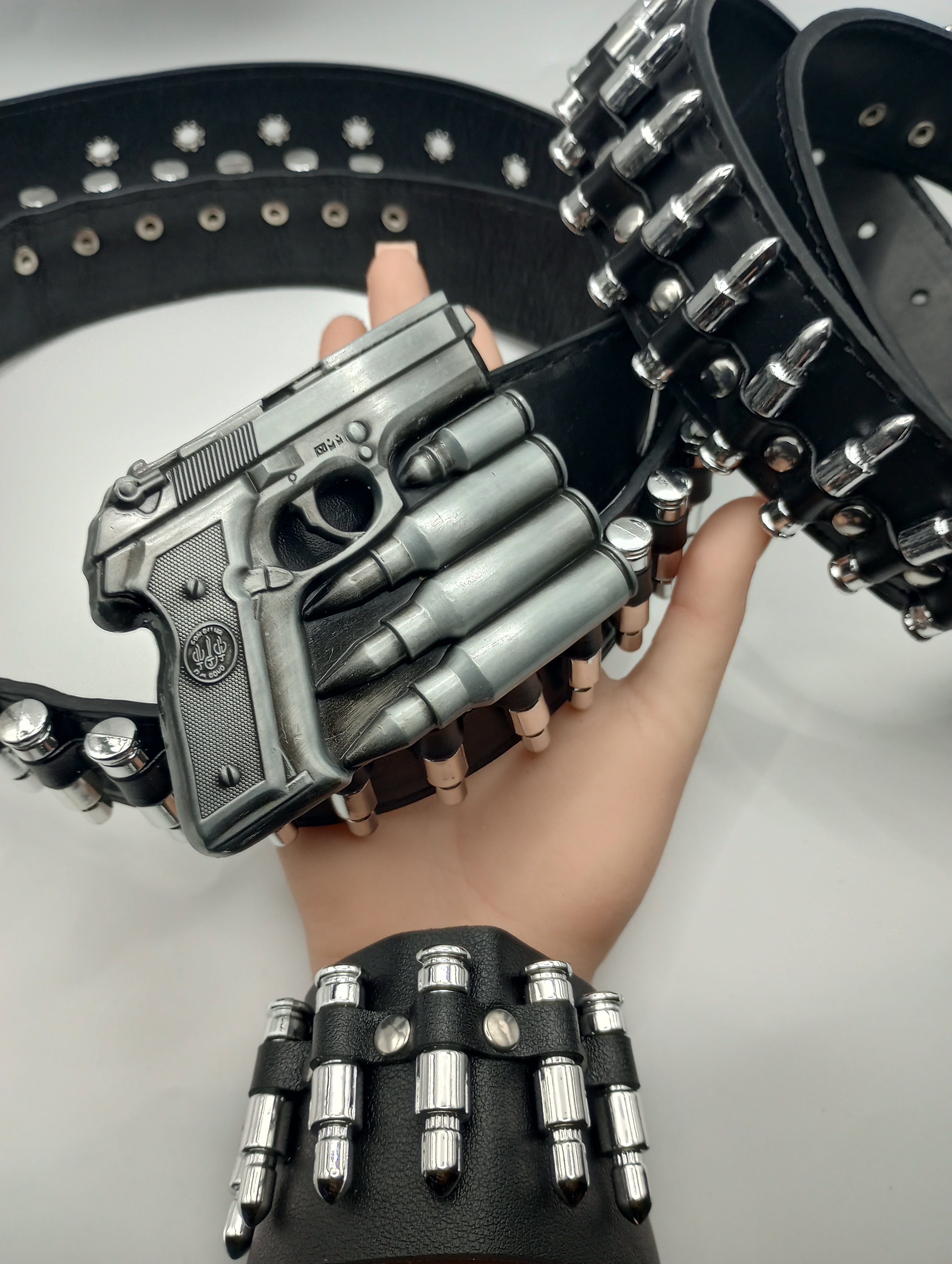 Gun Bullet Rock Belt