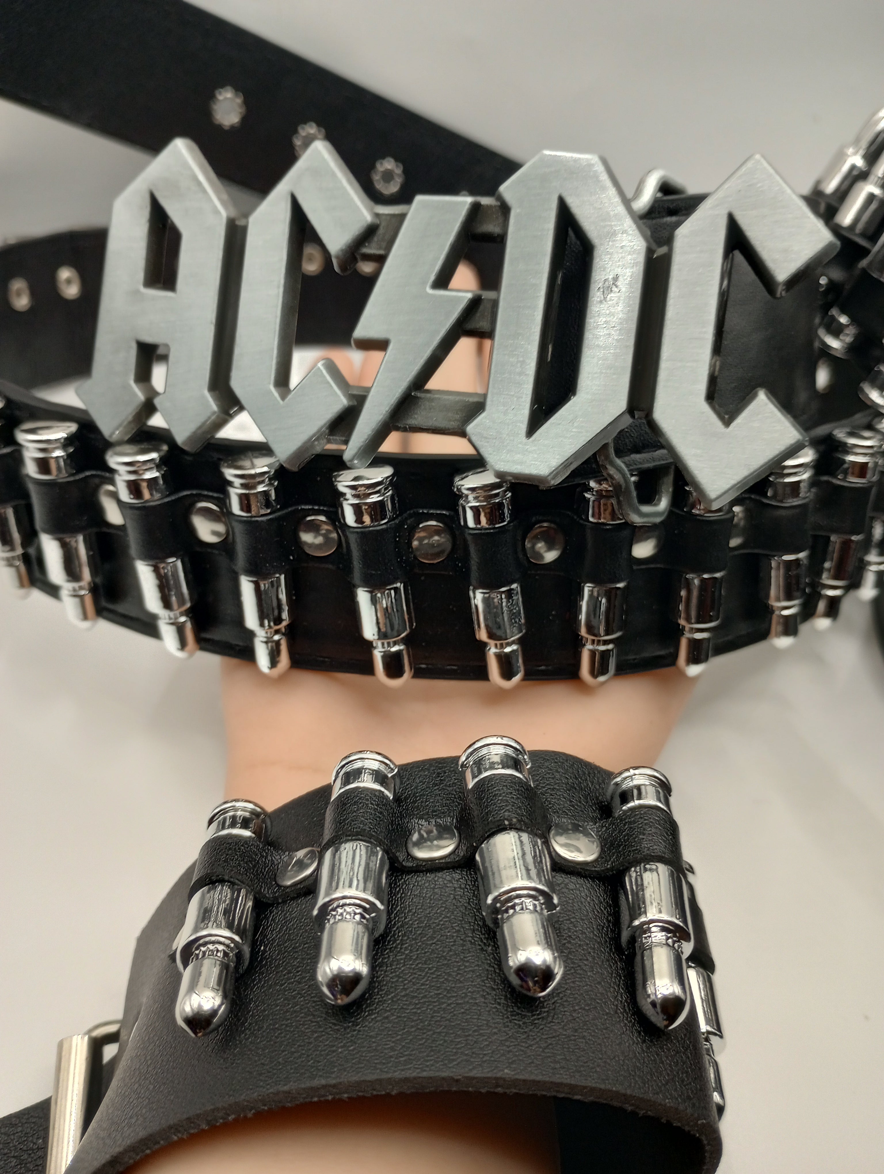 Bullet AC/DC Rock Belt