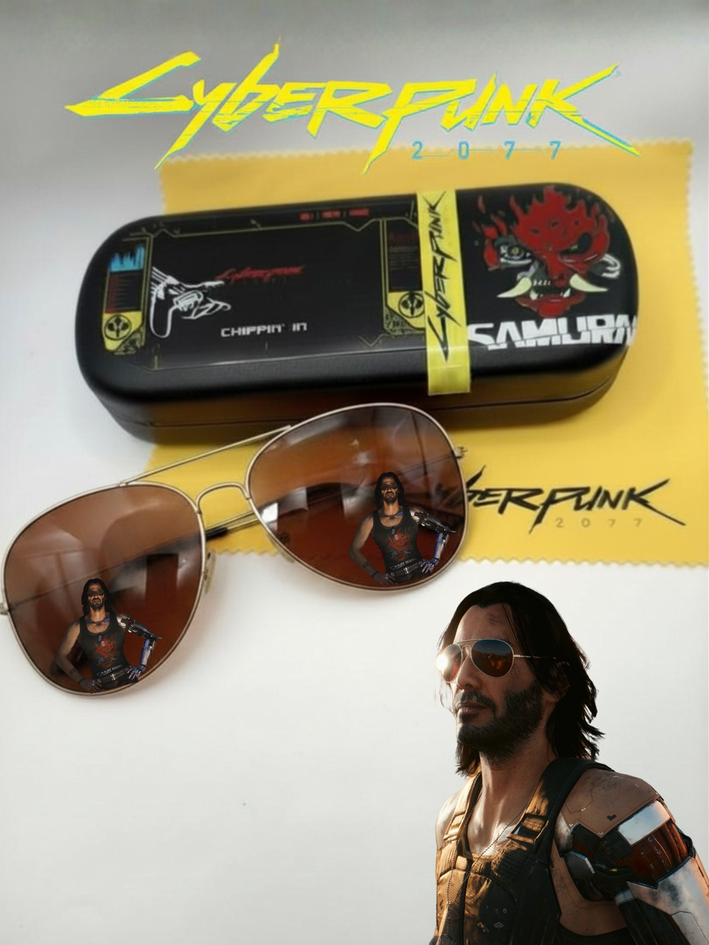 Cyberpunk 2077 Johnny Silverhand Sunglasses