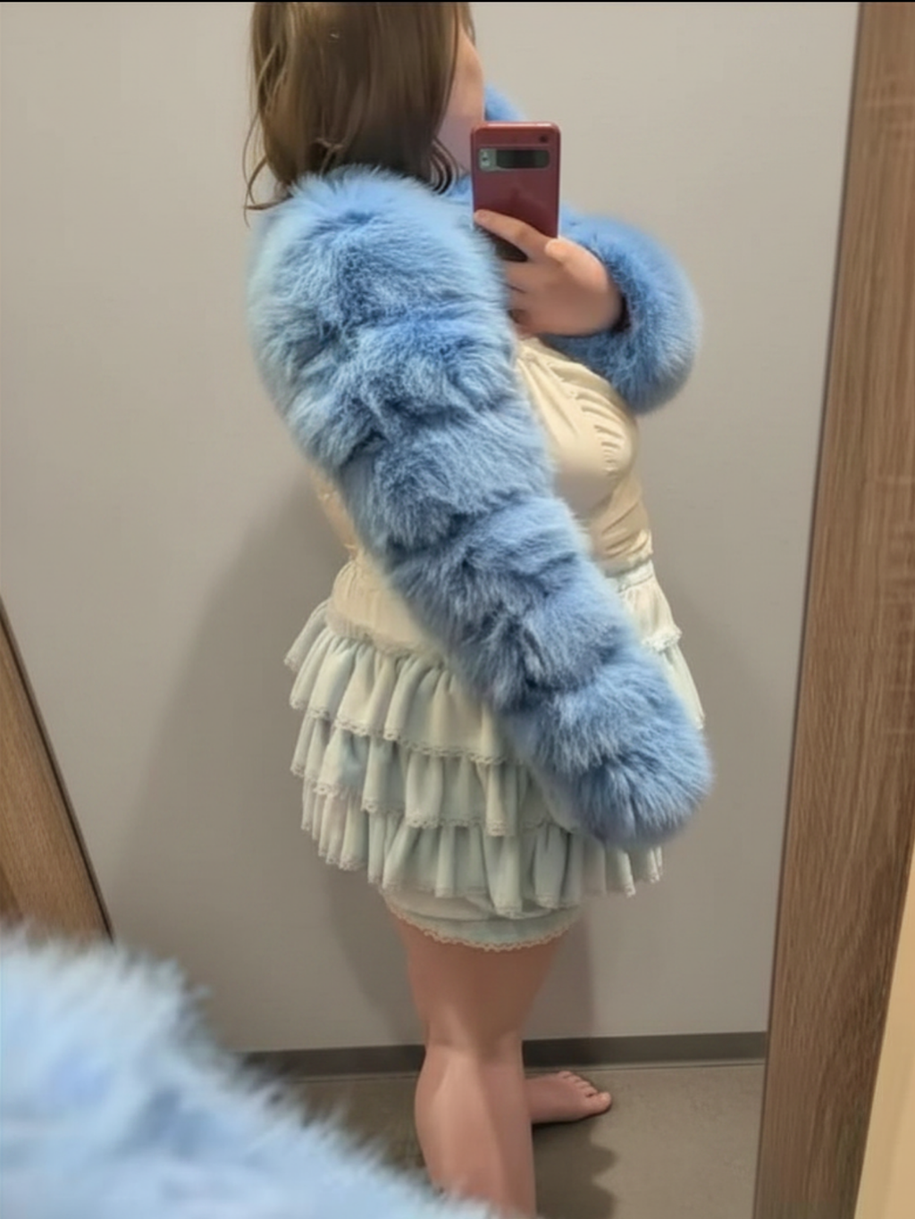 Fur Half Jacket