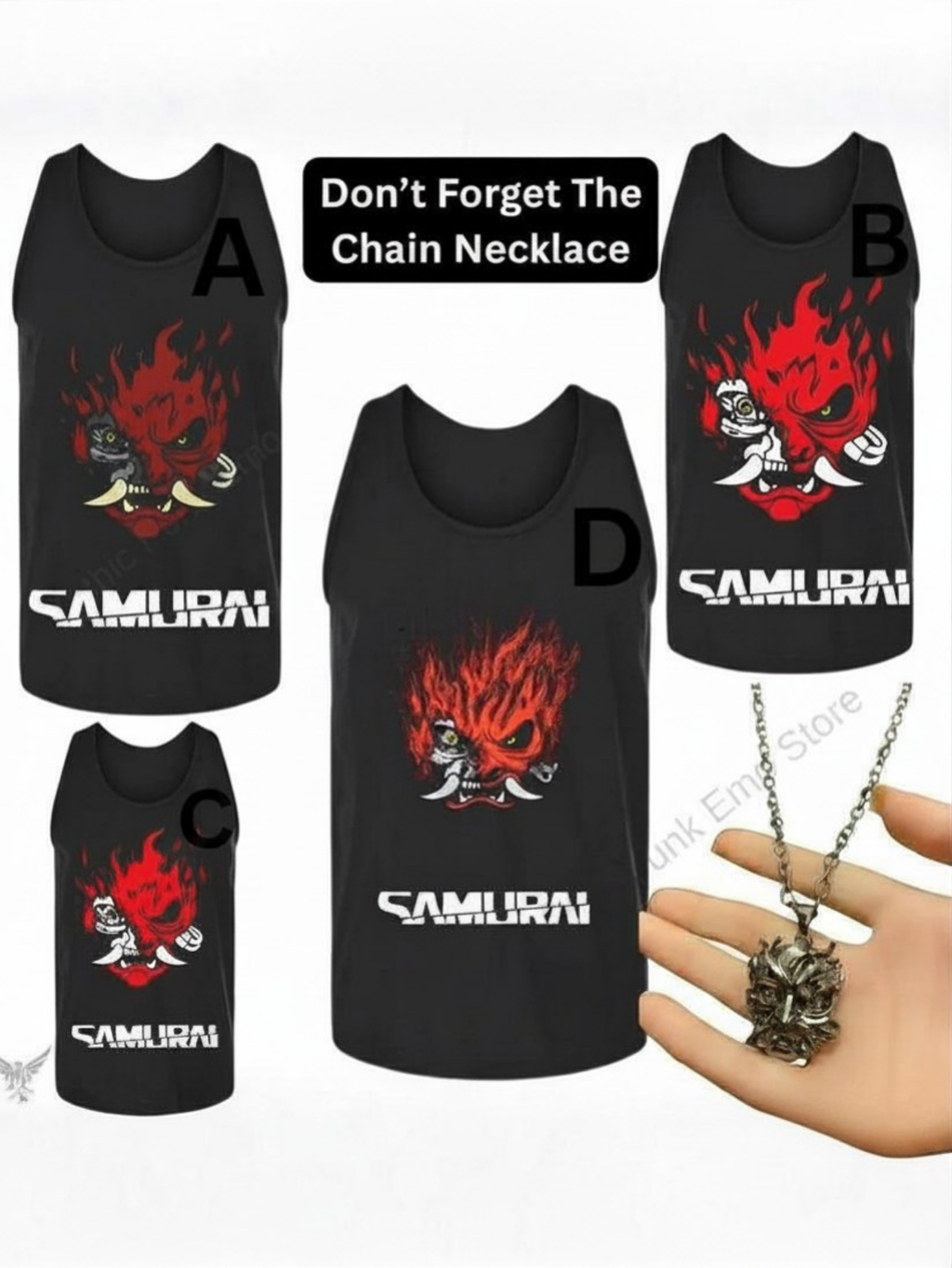 Johnny Silverhand Tank Top: Cyberpunk 2077