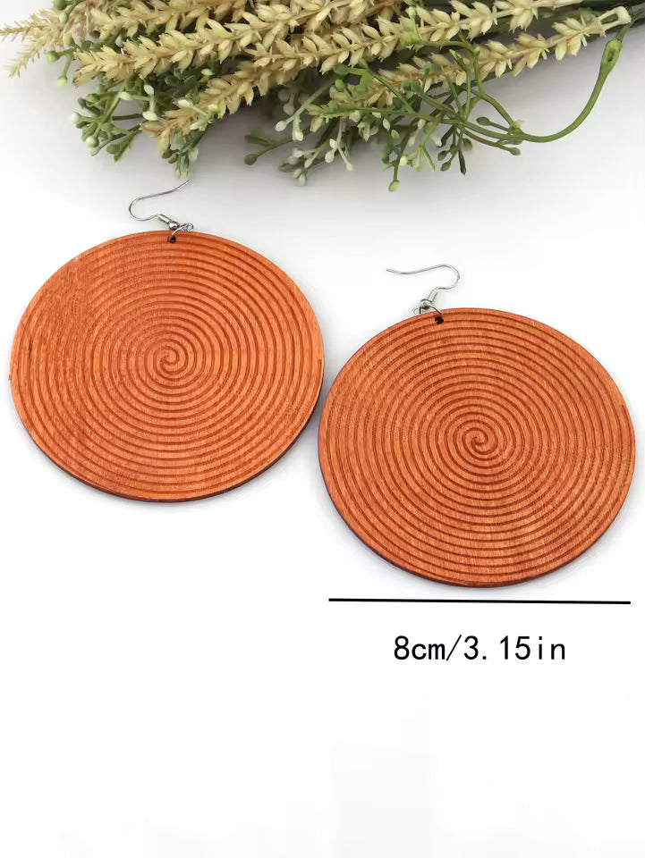 African Tribal Boho Earrings