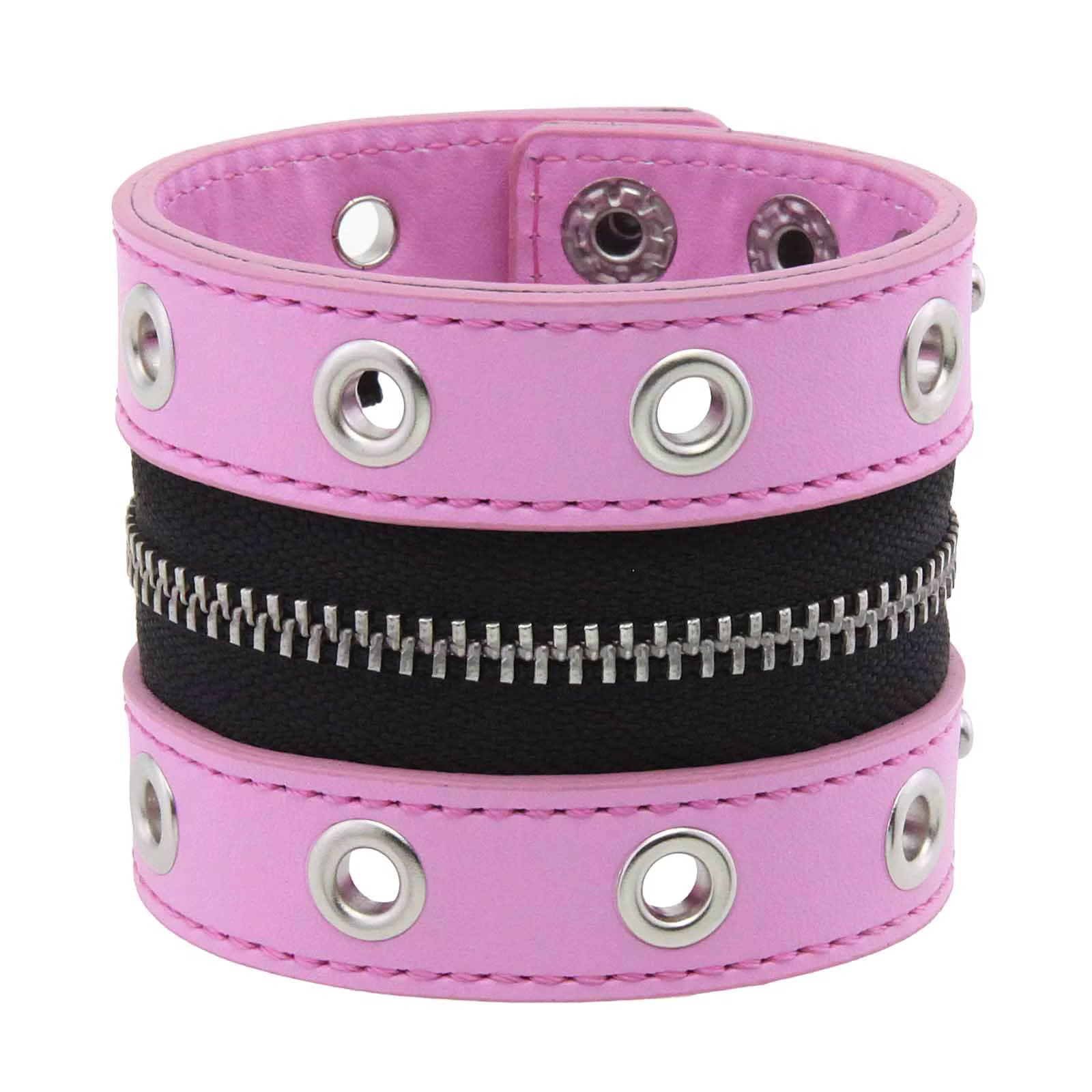 Zipper Punk Bracelet
