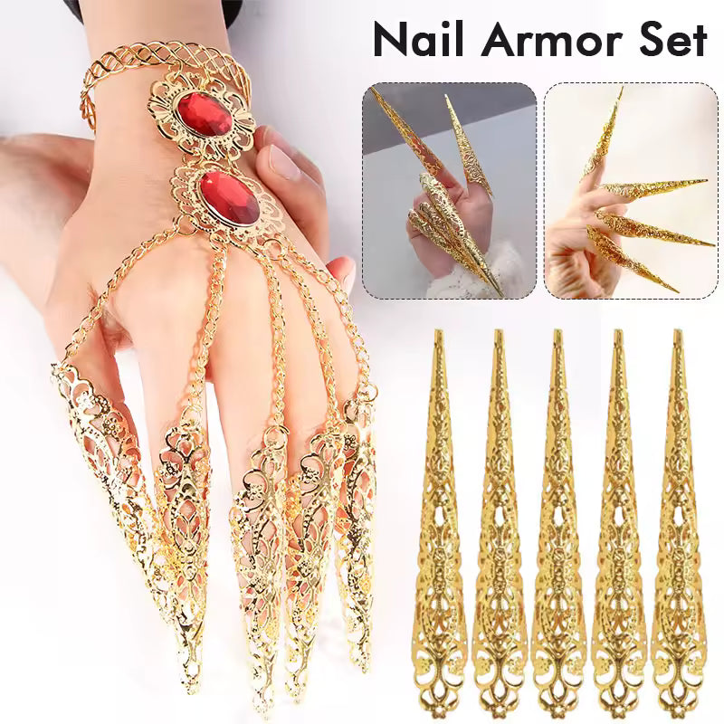 Indian Nail Finger Claws Bracelet