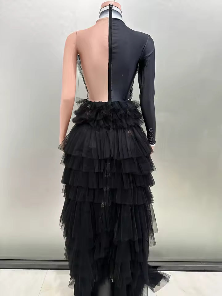 Tuxedo Dress