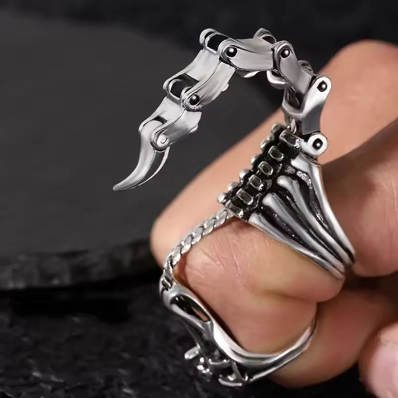 Adjustable Aluminum Scorpion Ring