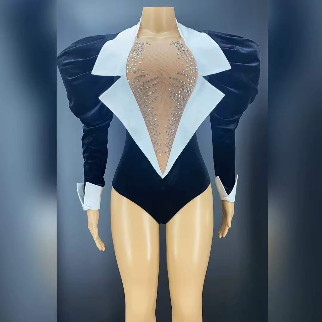 Tuxedo 2pc Dress