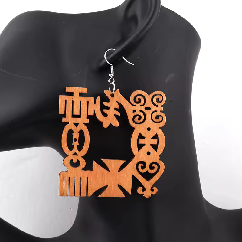 African Tribal Earrings