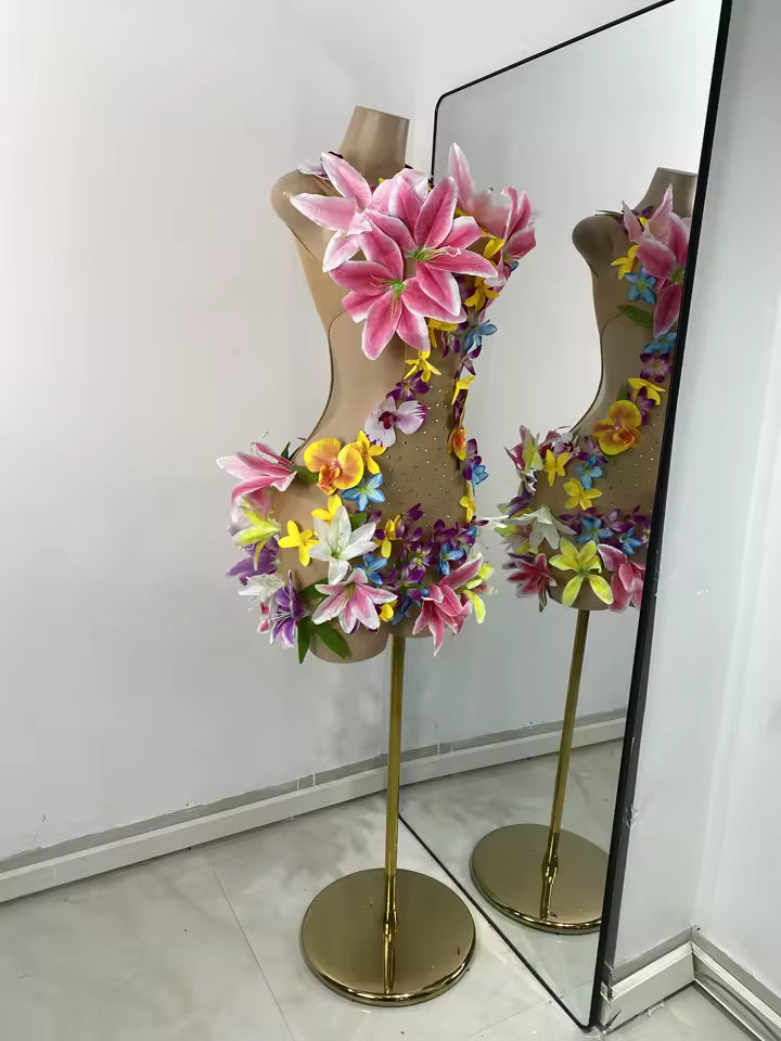 Flower Bikini Dress