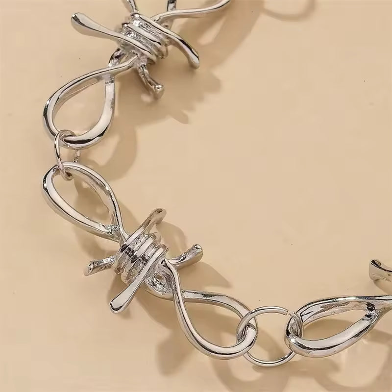 Barbed Wire Necklace