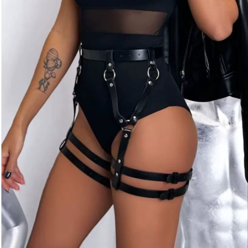 Strappy lingerie Harness Belt