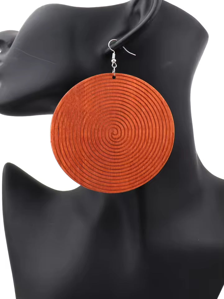 African Tribal Boho Earrings