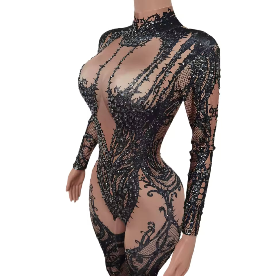 Rhinestone Drag Queen Lyrical Costume