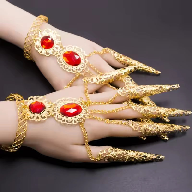 Indian Nail Finger Claws Bracelet
