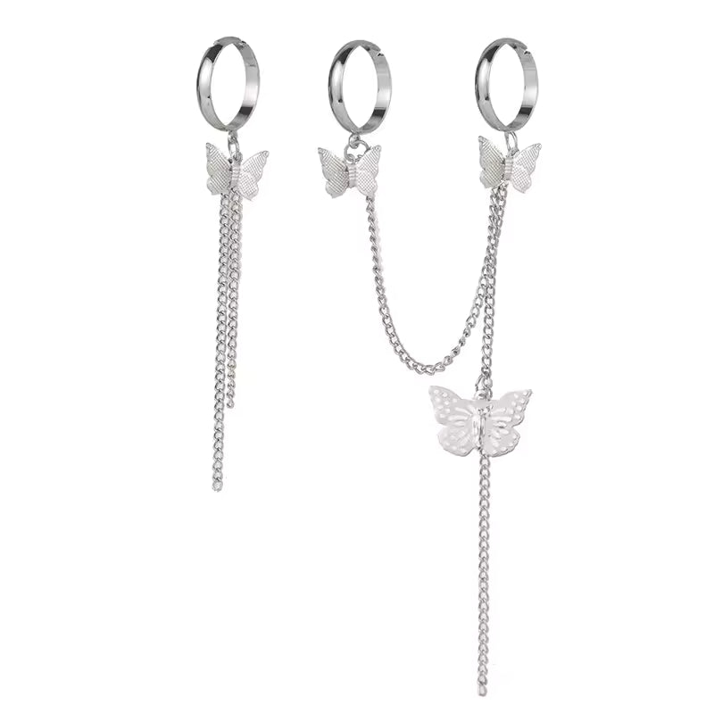 Kurapika Butterfly Chain Ring Anime Cosplay