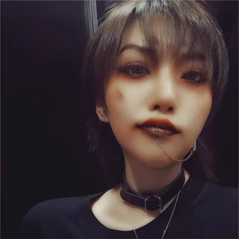 Lip to Ear Chain Anime Cosplay Jewelry