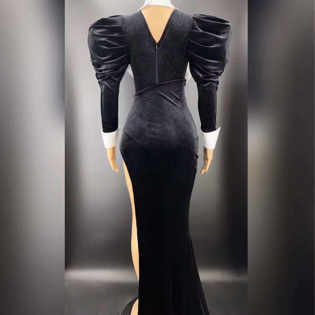 Tuxedo 2pc Dress