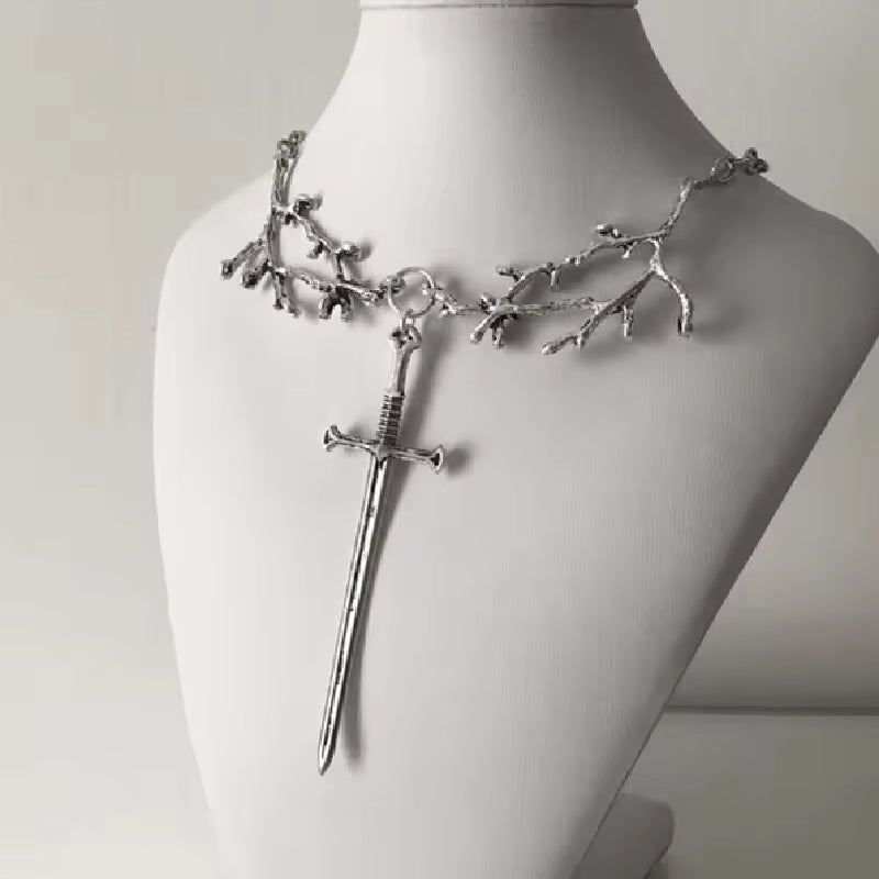 Dagger Minimalist Necklace
