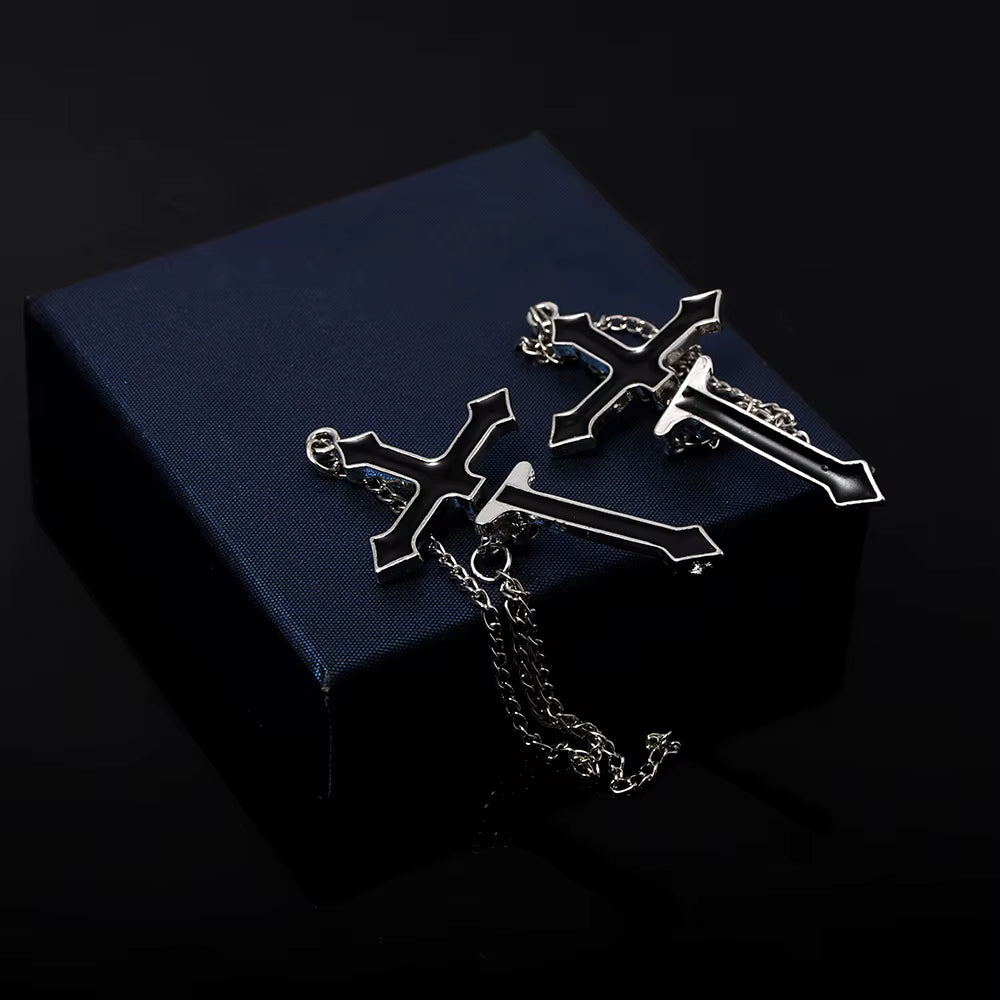 Cross Gothic Punk Earrings
