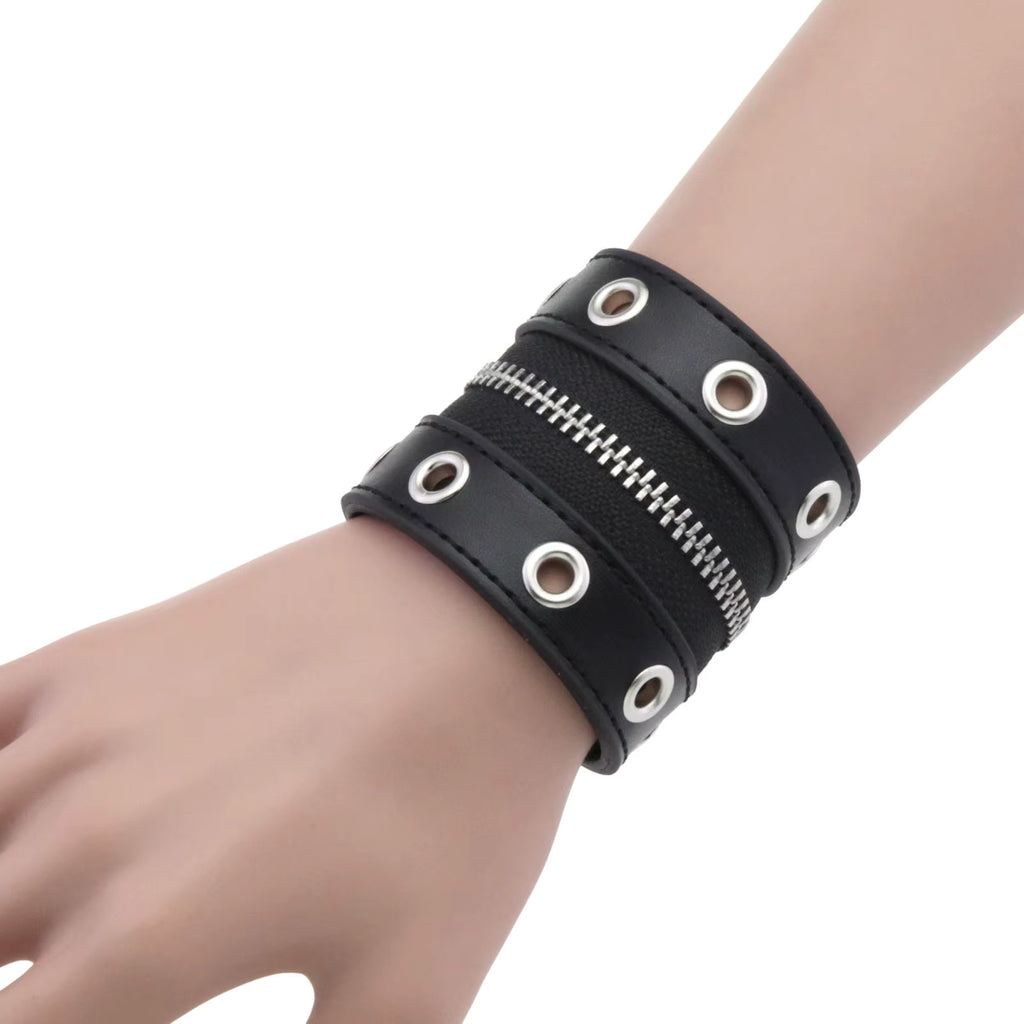 Zipper Punk Bracelet