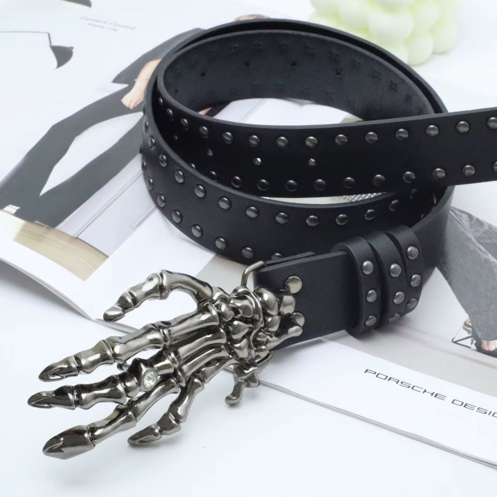Skeleton Hand Belt