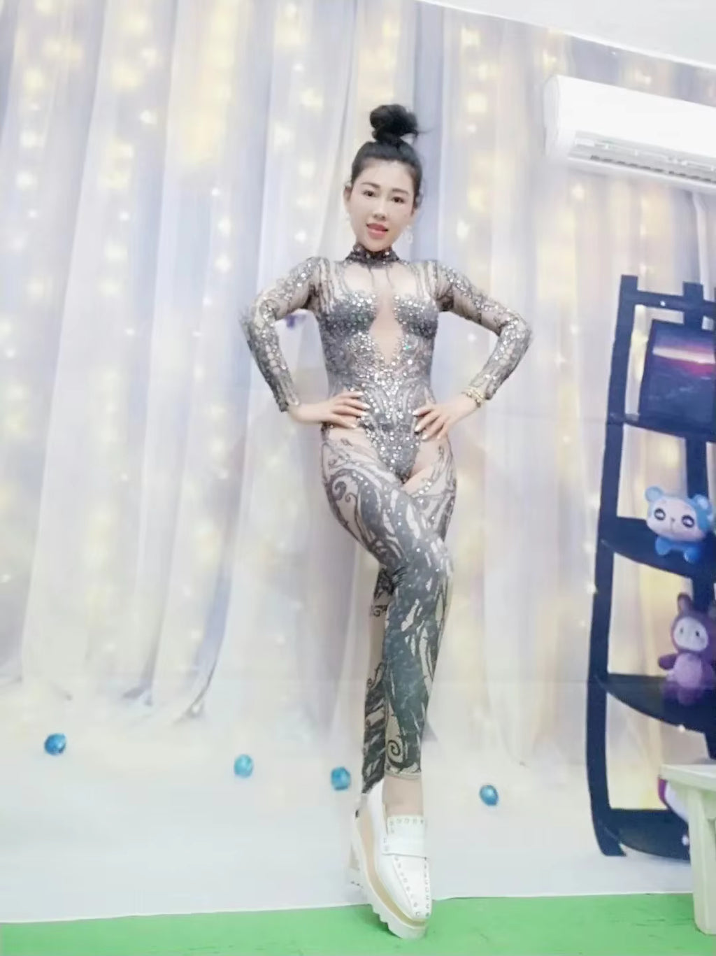 Rhinestone Drag Queen Lyrical Costume
