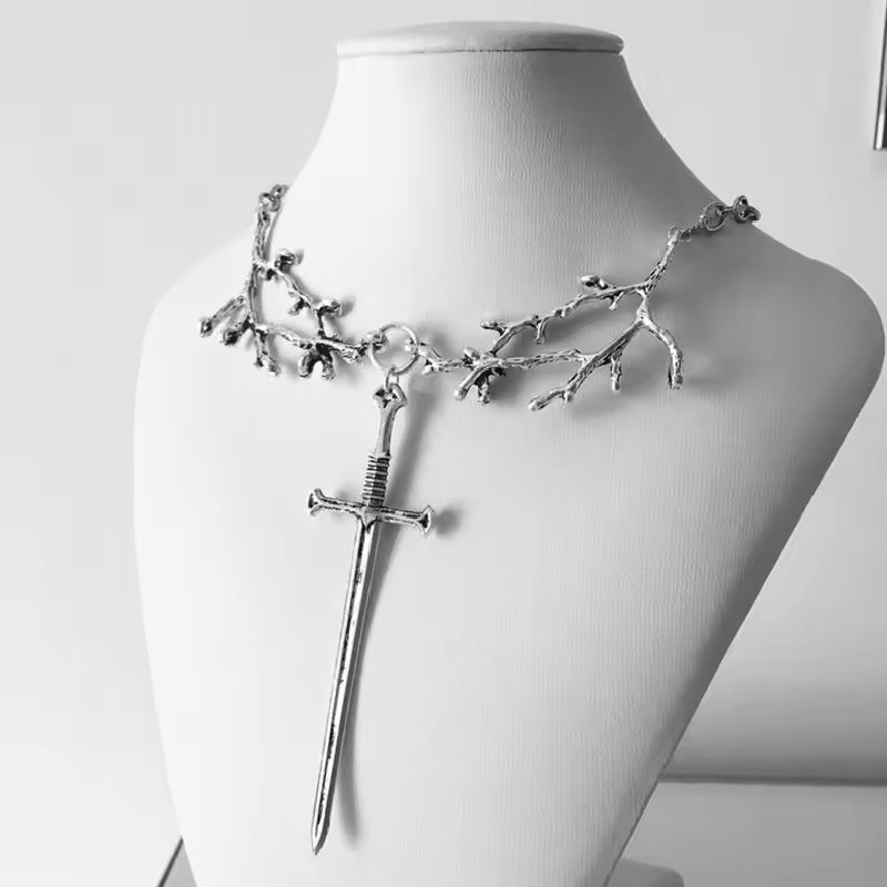 Dagger Minimalist Necklace
