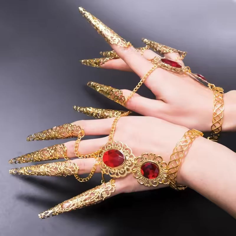 Indian Nail Finger Claws Bracelet