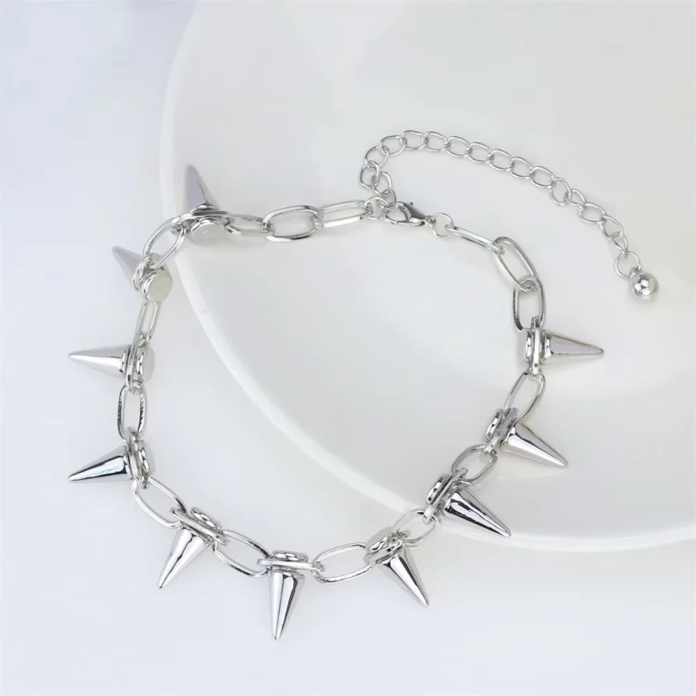 Spiked Choker Necklace