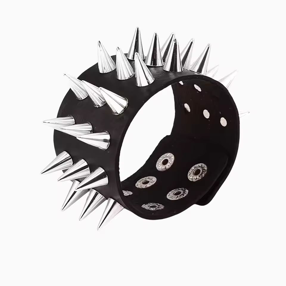 Rock Spiked Bracelet