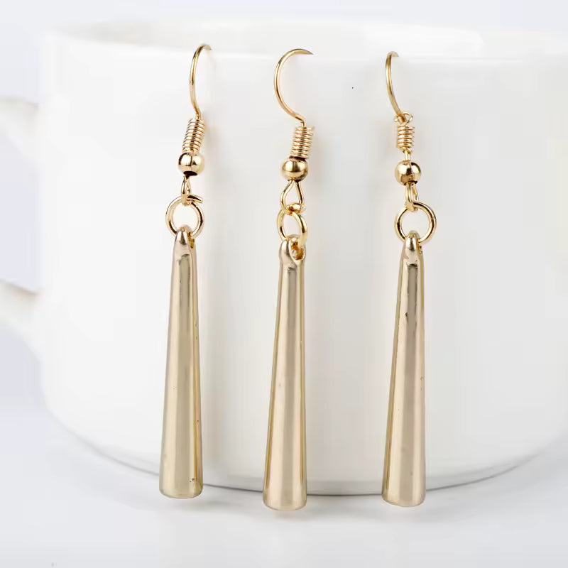 Zoro Gold Anime Cosplay Earrings