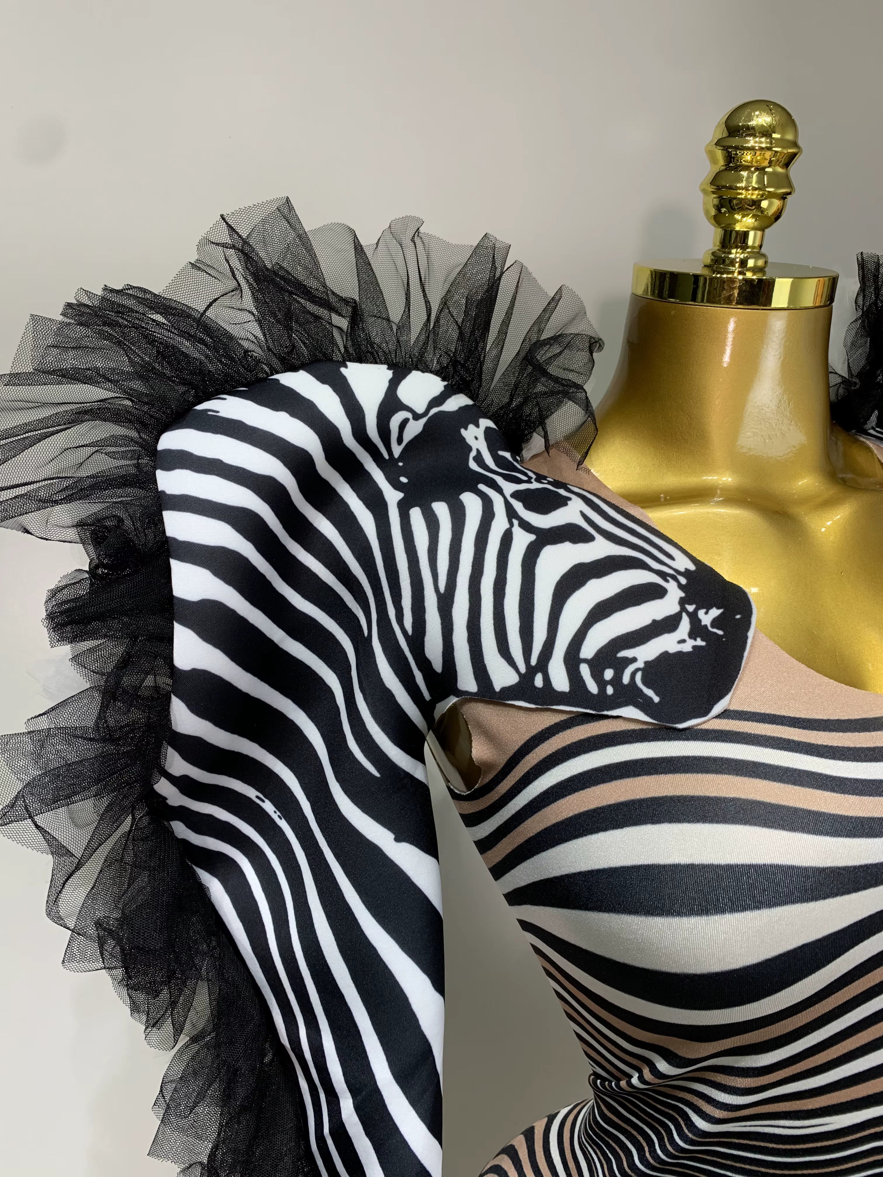 Drag Queen Zebra Costume