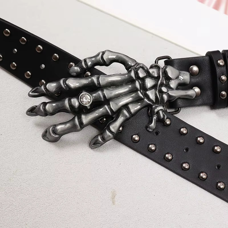 Skeleton Hand Belt