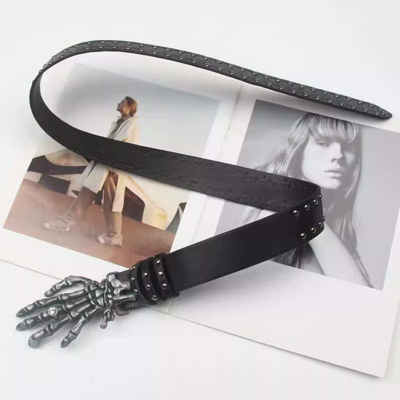 Skeleton Hand Belt