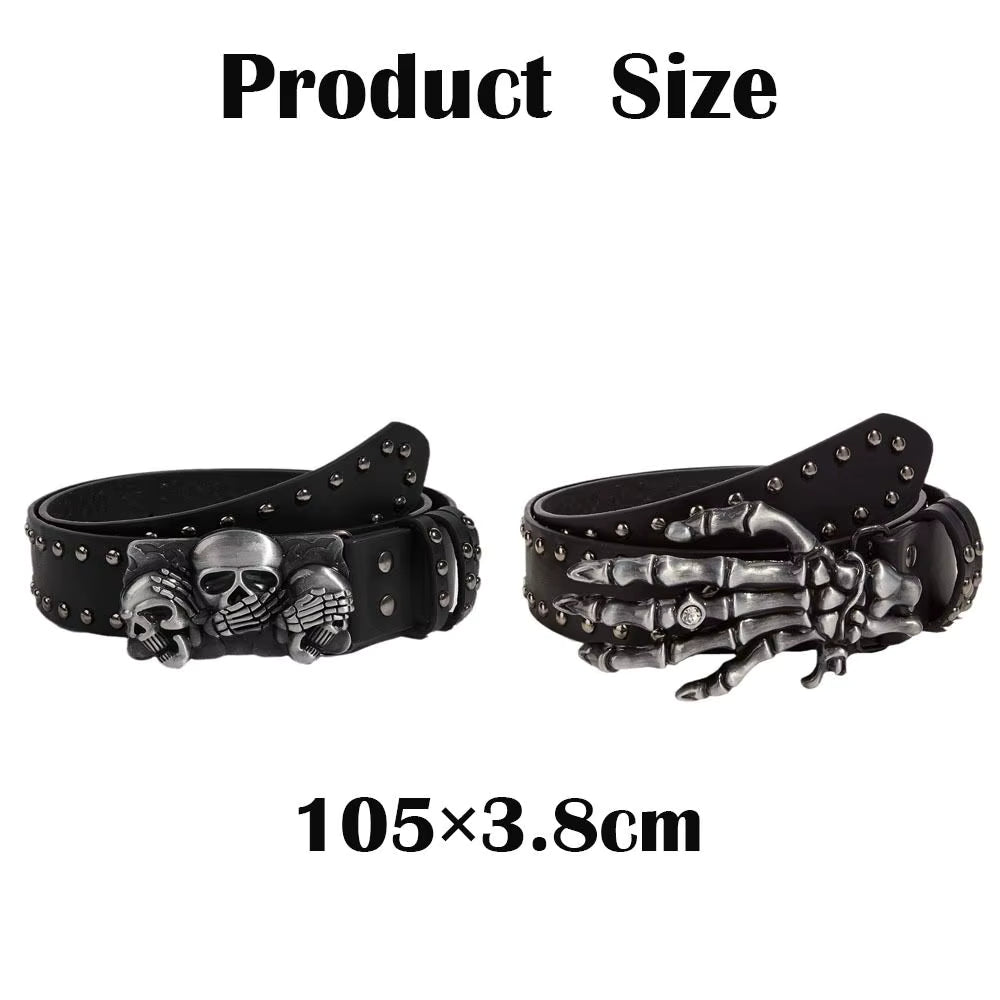 Skeleton Hand Belt