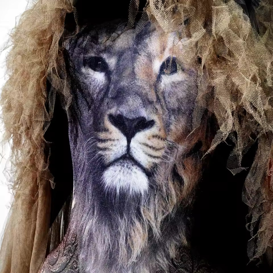 Lion Drag Queen 2pc Costume