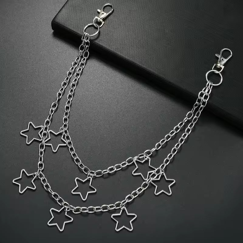 Star Astrology Wallet Chain