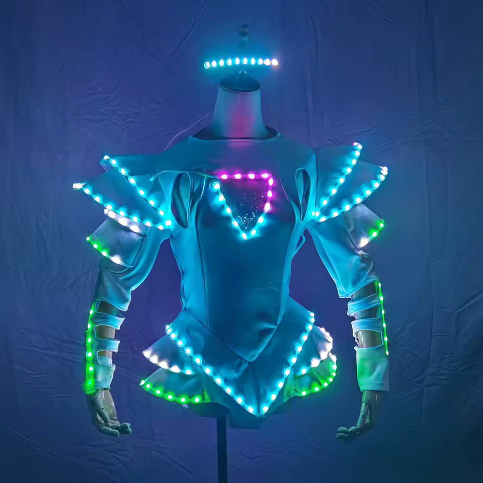 Led Light Party Monokini