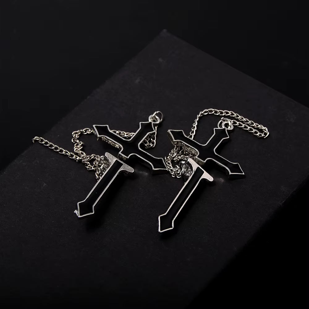 Cross Gothic Punk Earrings