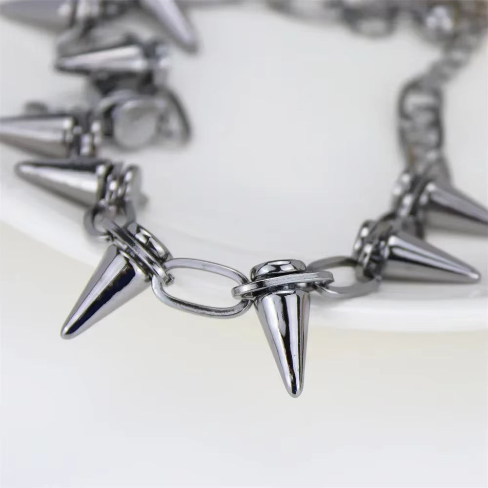 Spiked Choker Necklace