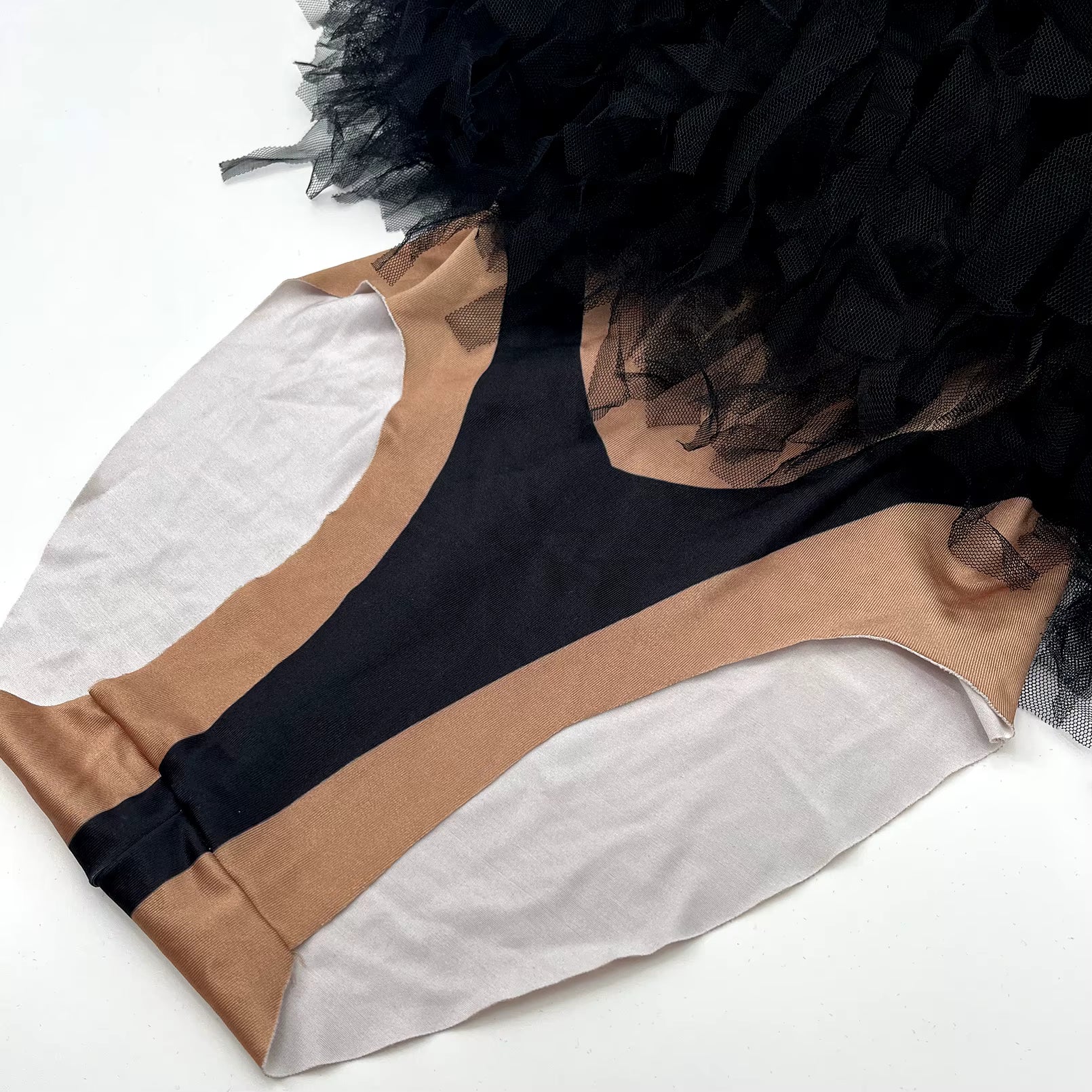 Black Shaggy Drag Queen Dance Costume