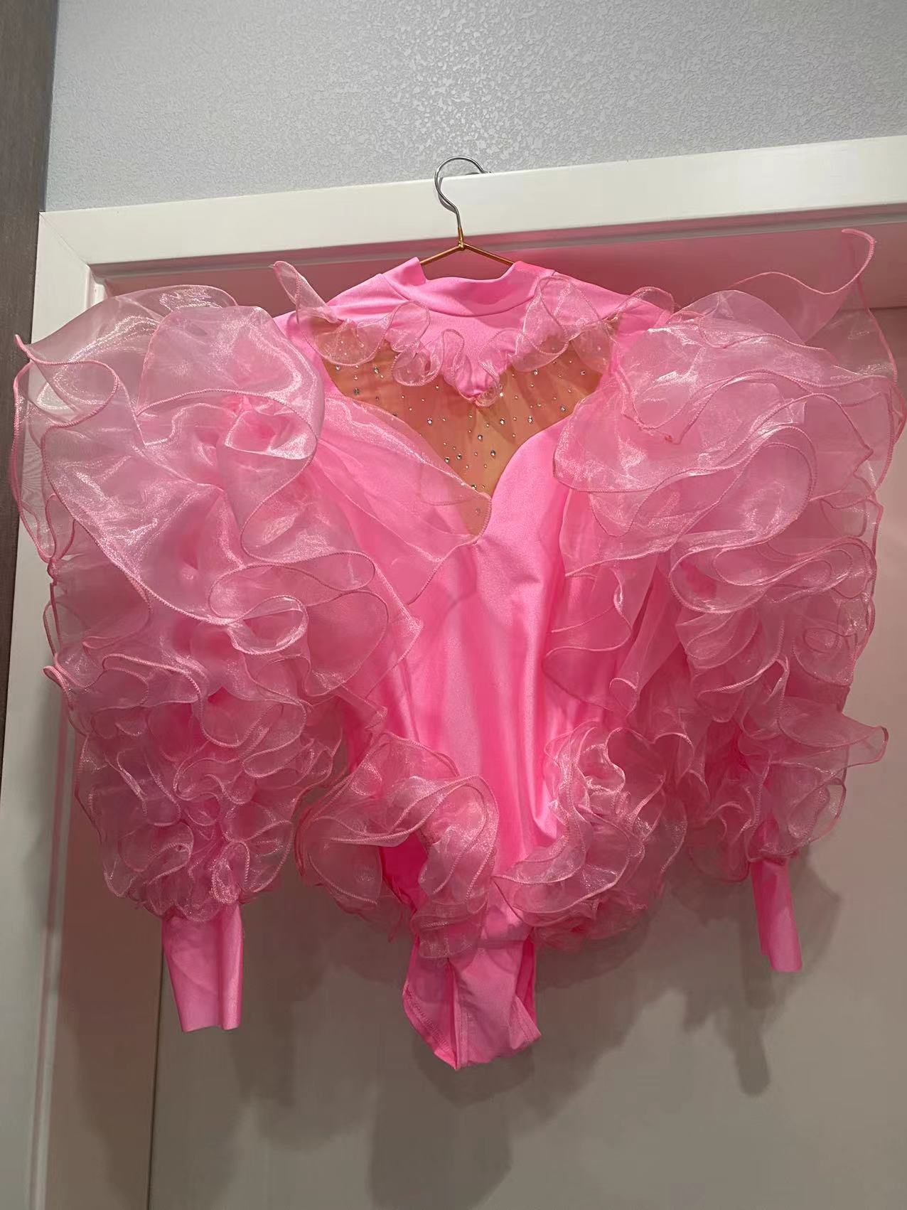 Pink Heart monokini costume