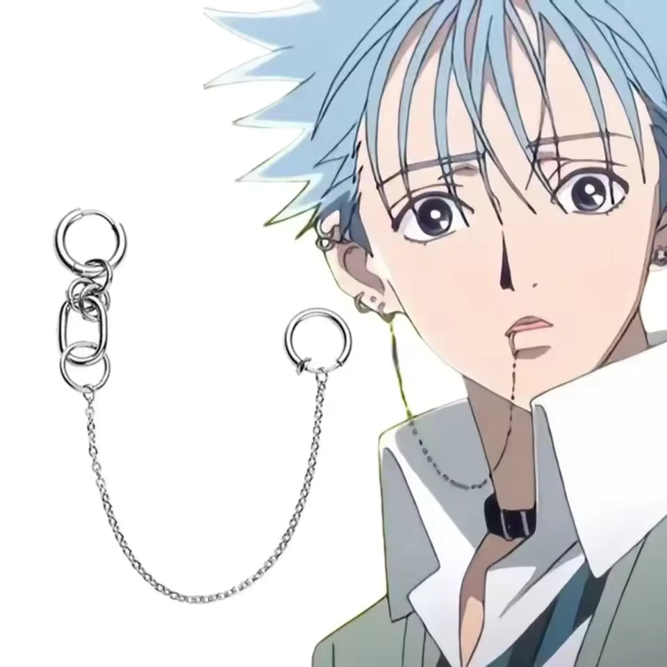Lip to Ear Chain Anime Cosplay Jewelry