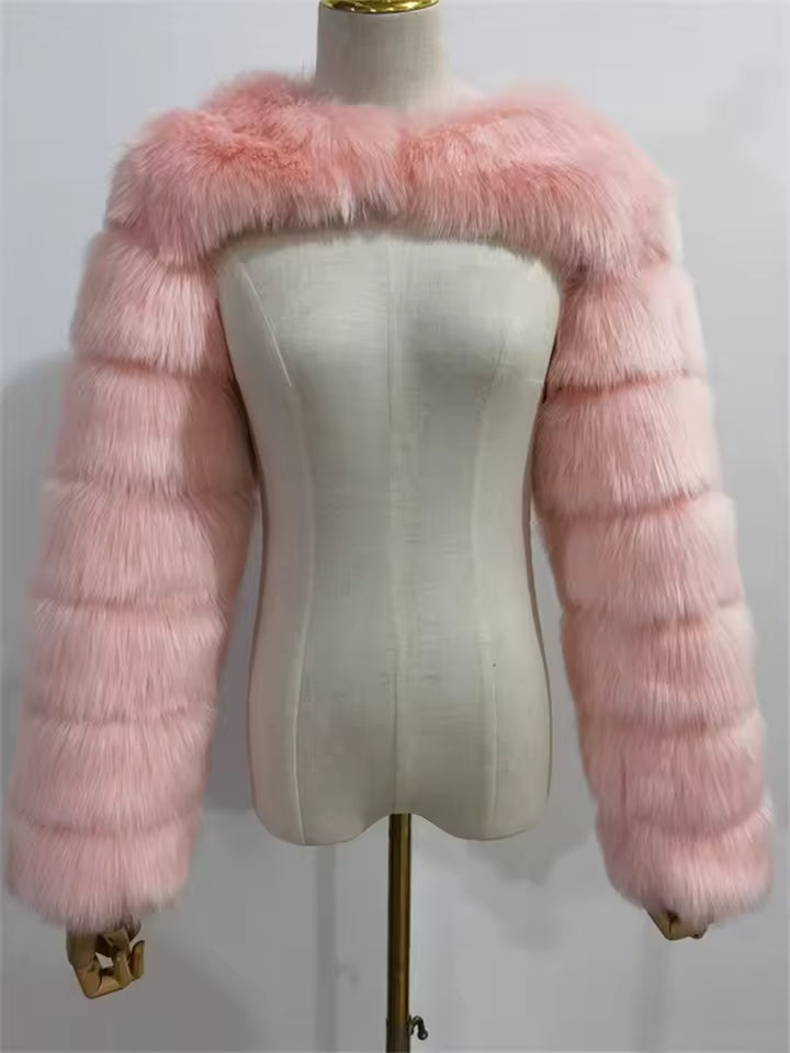 Fur Half Jacket