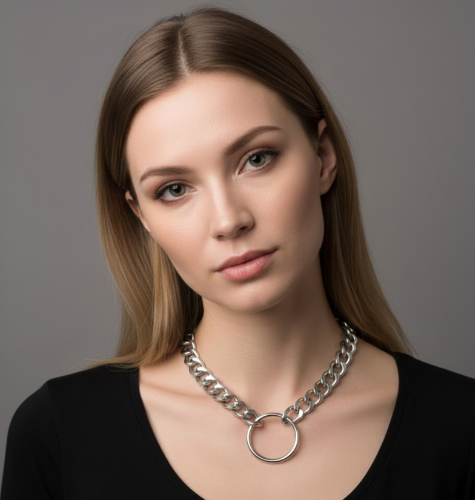 O Ring Chain Necklace